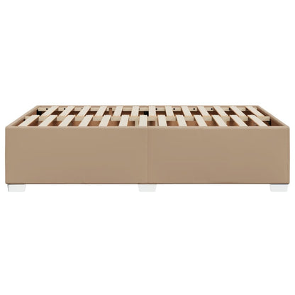Bedframe kunstleer cappuccinokleurig 120x200 cm