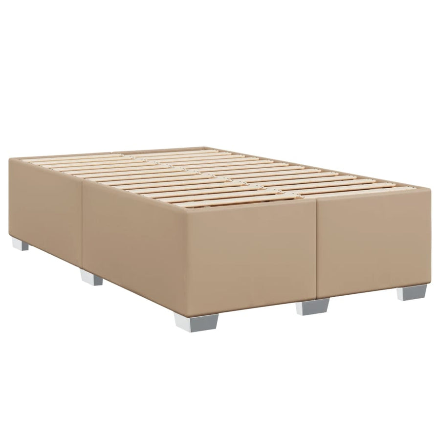Bedframe kunstleer cappuccinokleurig 120x200 cm
