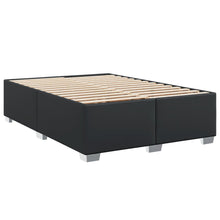 Bedframe kunstleer zwart 140x190 cm