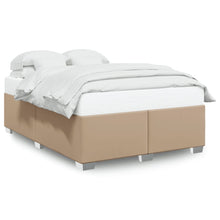 Bedframe kunstleer cappuccinokleurig 140x200 cm