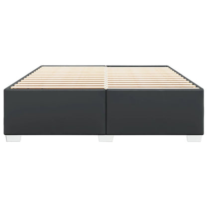 Bedframe kunstleer zwart 180x200 cm
