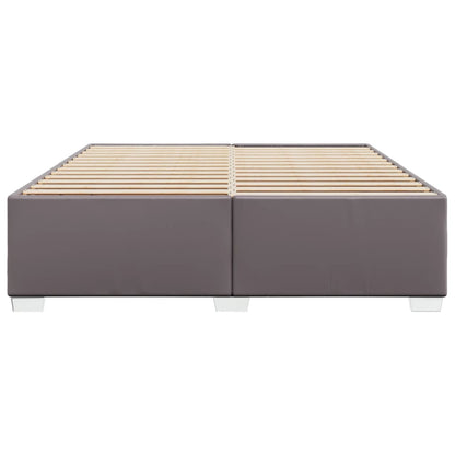Bedframe kunstleer grijs 180x200 cm