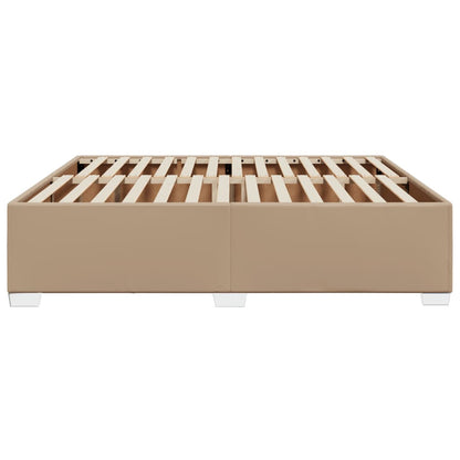 Bedframe kunstleer cappuccinokleurig 180x200 cm