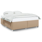 Bedframe kunstleer 180x200 cm cappuccinokleurig
