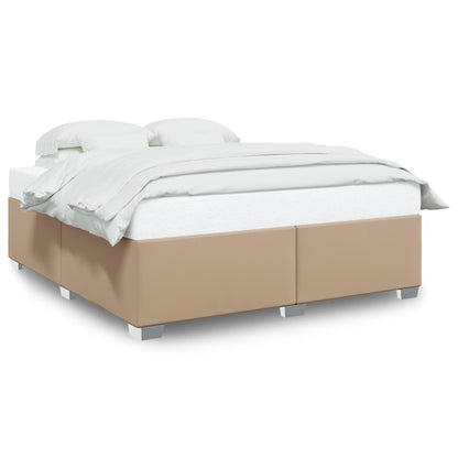 Bedframe kunstleer cappuccinokleurig 180x200 cm