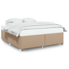 Bedframe kunstleer cappuccino 200x200 cm