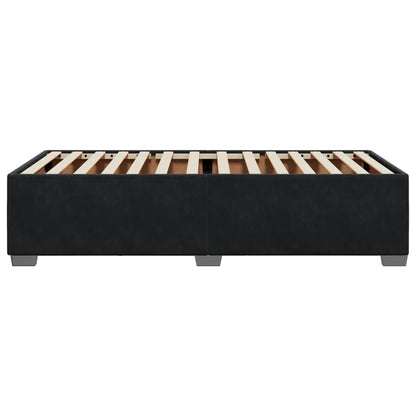 Bedframe fluweel zwart 90x190 cm