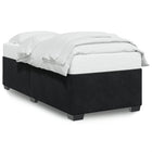 Bedframe fluweel zwart 90x190 cm