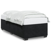 Bedframe 100x200 cm fluweel zwart
