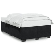 Bedframe 120x190 cm fluweel zwart