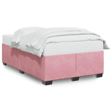 Bedframe fluweel roze 120x190 cm