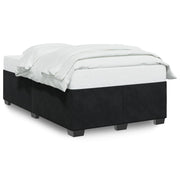 Bedframe 120x200 cm fluweel zwart