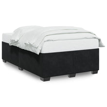 Bedframe fluweel zwart 120x200 cm
