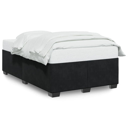 Bedframe fluweel zwart 120x200 cm