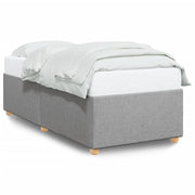 Bedframe 90x190 cm stof lichtgrijs