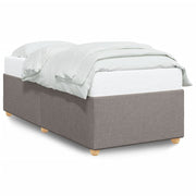 Bedframe 90x190 cm stof taupe