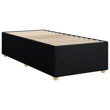 Bedframe stof zwart 90x200 cm