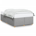 Bedframe 120x190 cm stof lichtgrijs