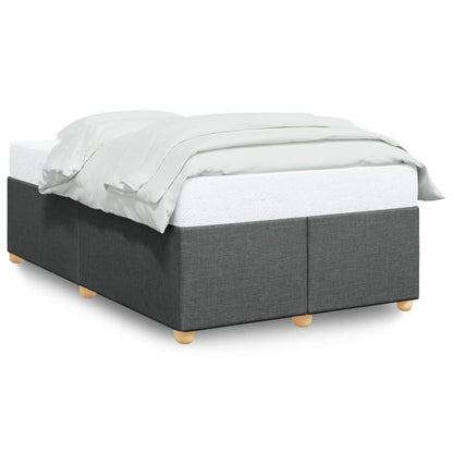 Bedframe stof donkergrijs 120x190 cm