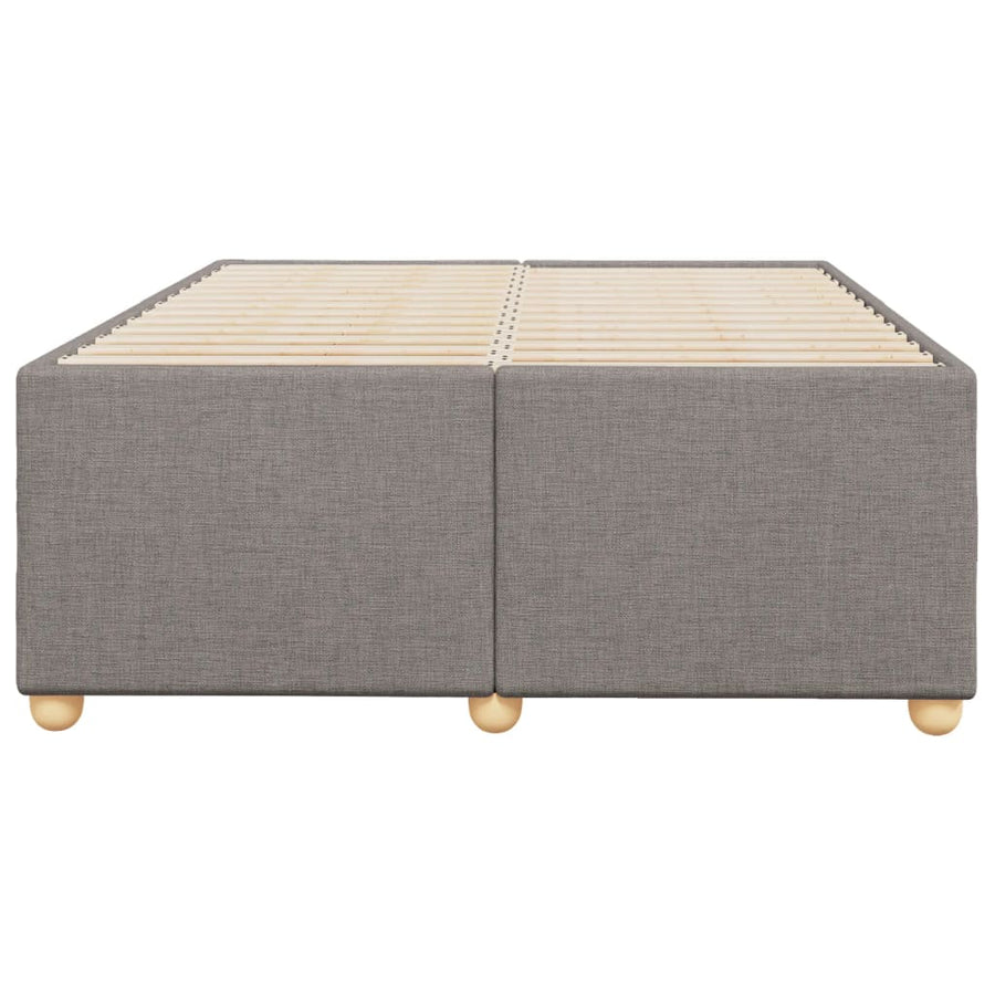 Bedframe stof taupe 120x190 cm