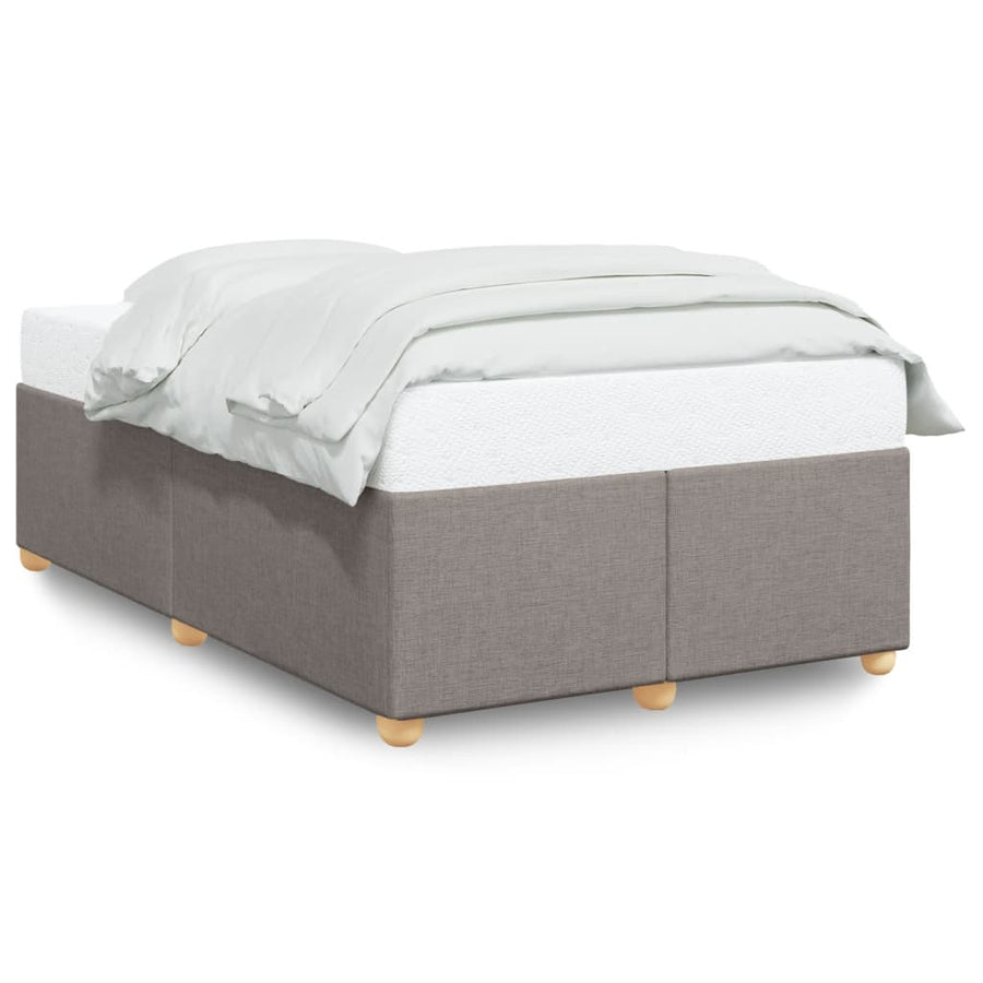 Bedframe stof taupe 120x190 cm