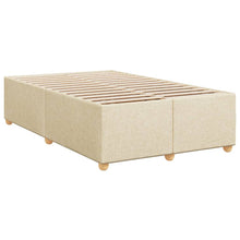 Bedframe stof crèmekleurig 120x190 cm