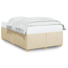 Bedframe stof crèmekleurig 120x190 cm