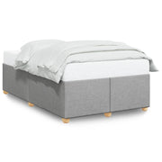 Bedframe 120x200 cm stof lichtgrijs