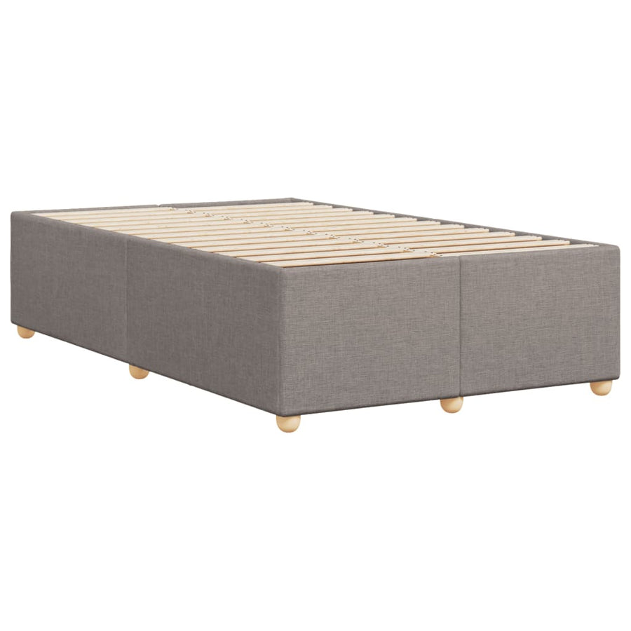 Bedframe stof taupe 120x200 cm