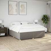Bedframe stof taupe 180x200 cm