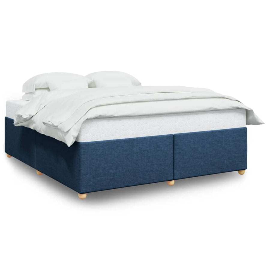 Bedframe zonder matras stof blauw 180x200 cm