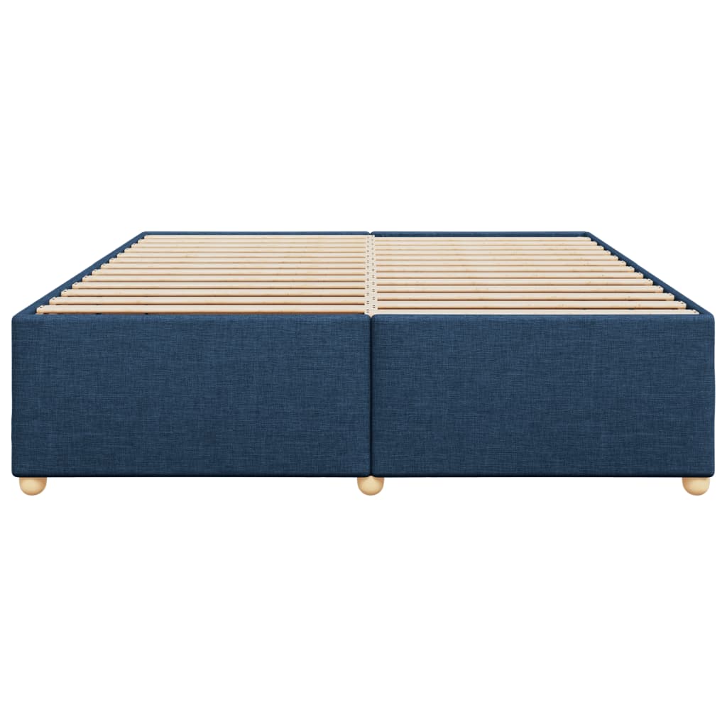 Bedframe zonder matras stof blauw 180x200 cm