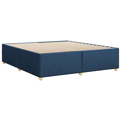 Bedframe zonder matras stof blauw 180x200 cm