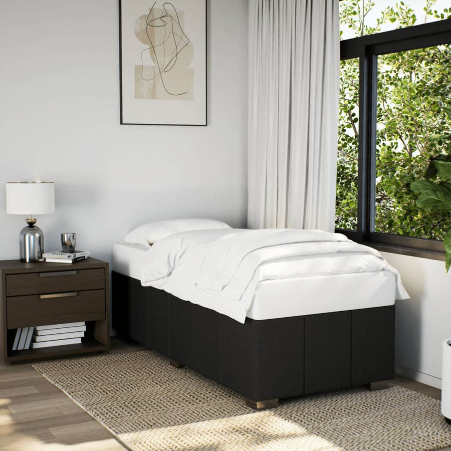 Bedframe Zonder Matras Stof 90 x 200 cm