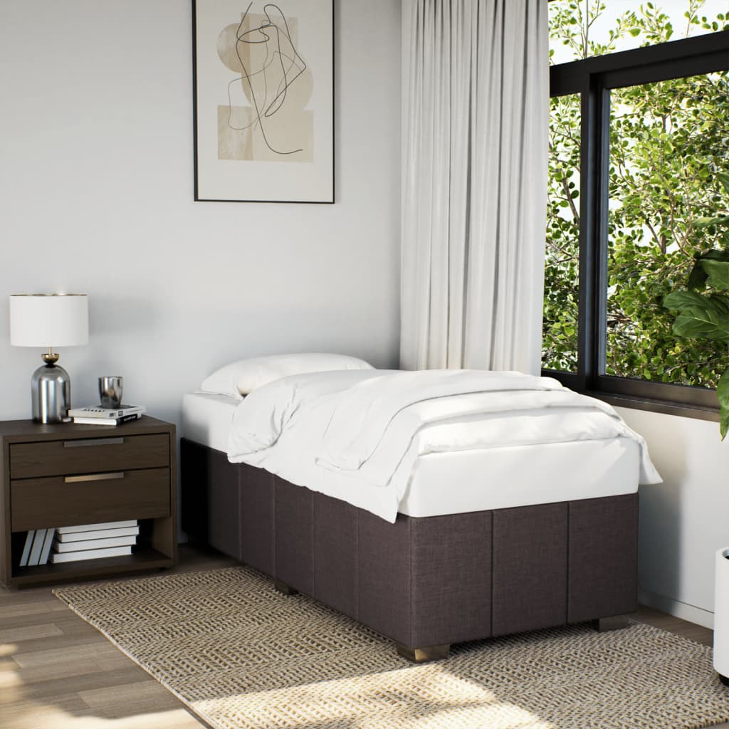 Bedframe Zonder Matras Stof 90 x 200 cm