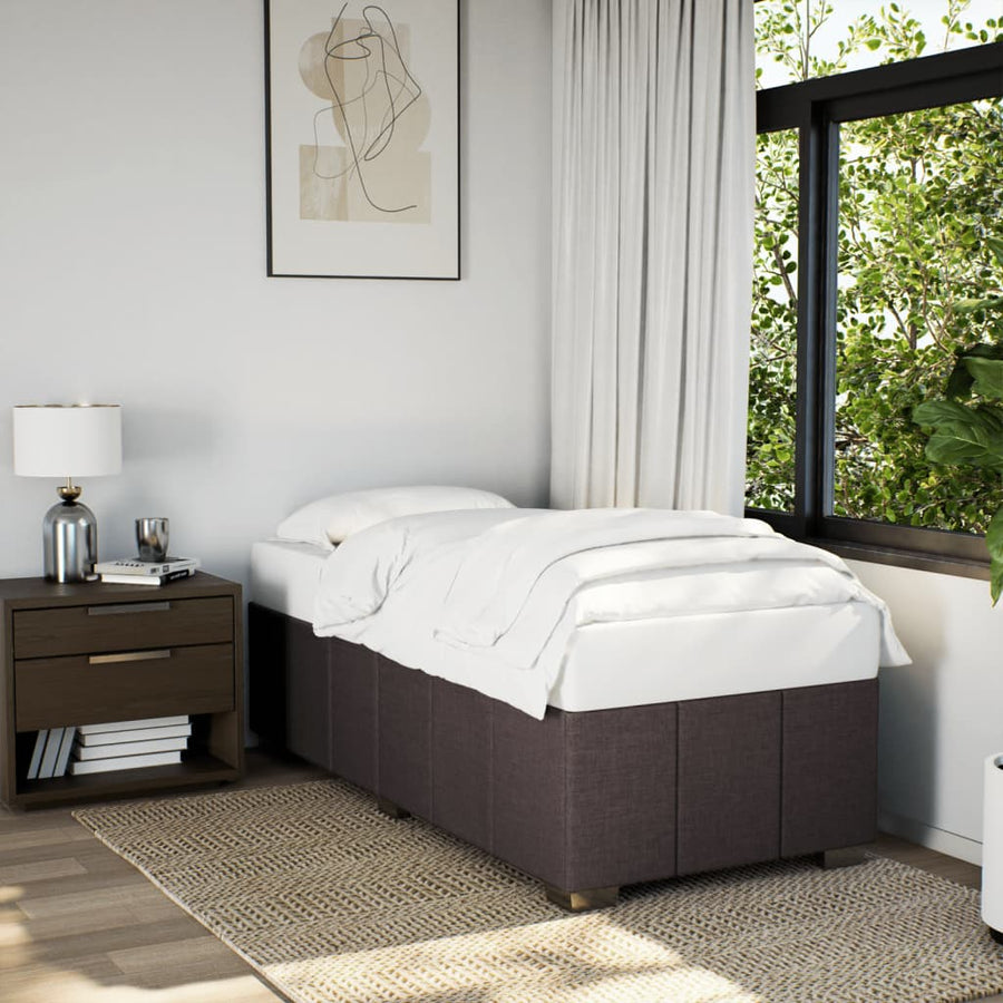 Bedframe Zonder Matras Stof 90 x 200 cm
