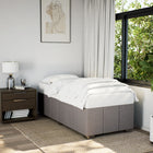 Bed Frame Without Mattress Fabric 90 x 200 cm