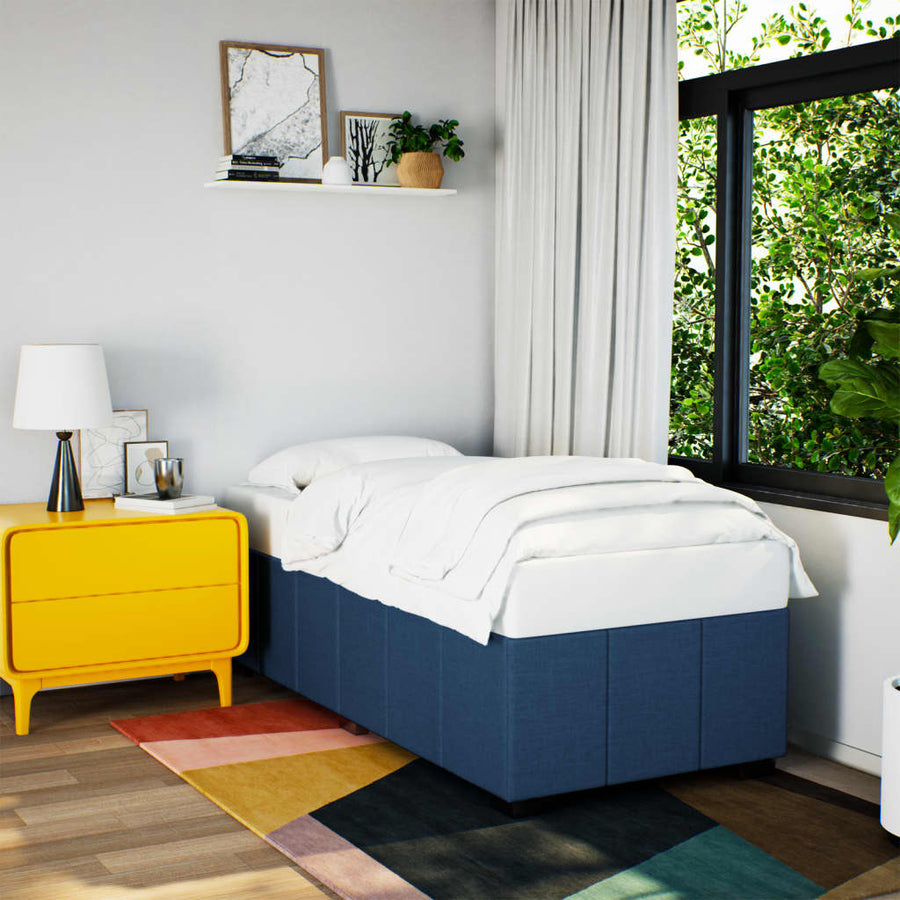 Bedframe Zonder Matras Stof 90 x 200 cm