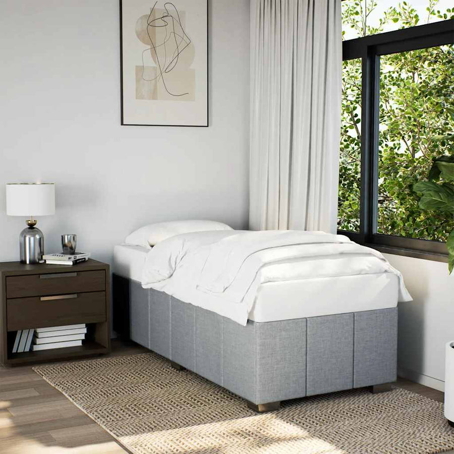Bedframe Zonder Matras Stof 100 x 200 cm