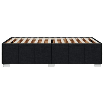 Bedframe Zonder Matras Stof 100 x 200 cm Zwart