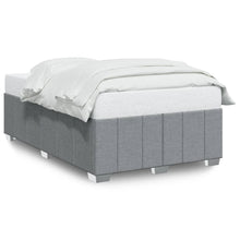 Bedframe stof lichtgrijs 120x190 cm