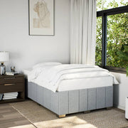 Bedframe 120x190 cm stof lichtgrijs