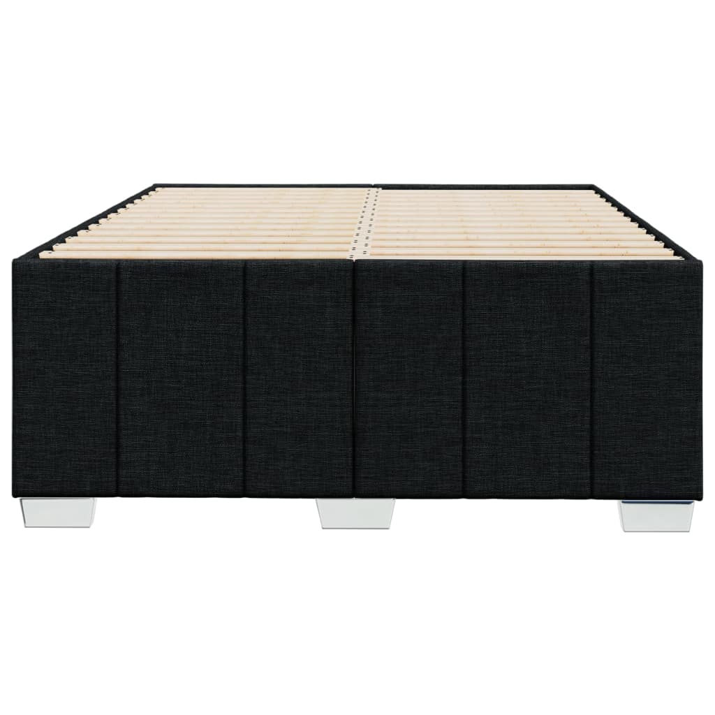 Bedframe zonder matras 120x190 cm stof zwart