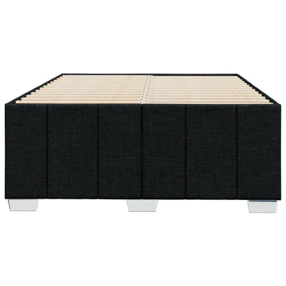 Bedframe zonder matras 120x190 cm stof zwart