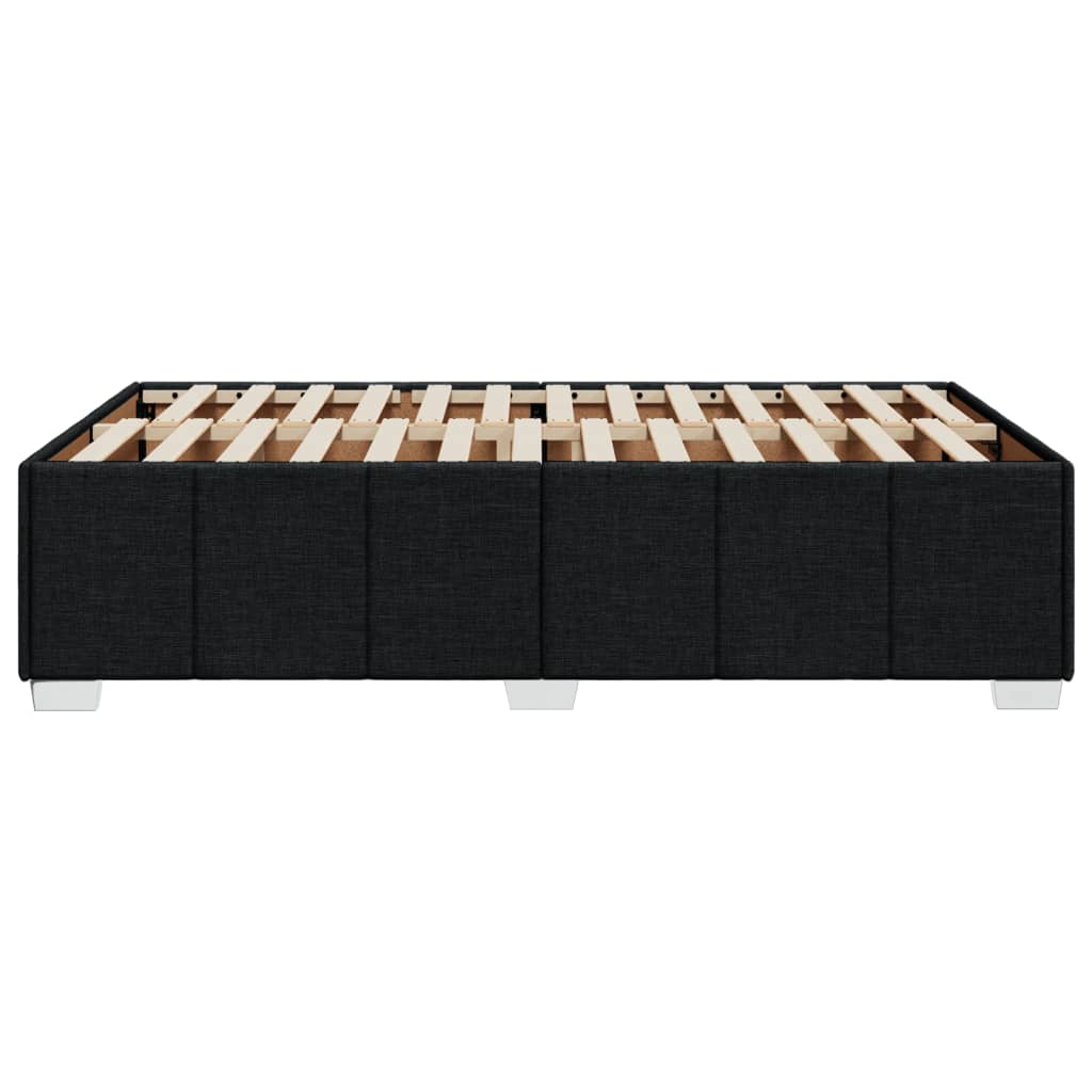 Bedframe zonder matras 120x190 cm stof zwart