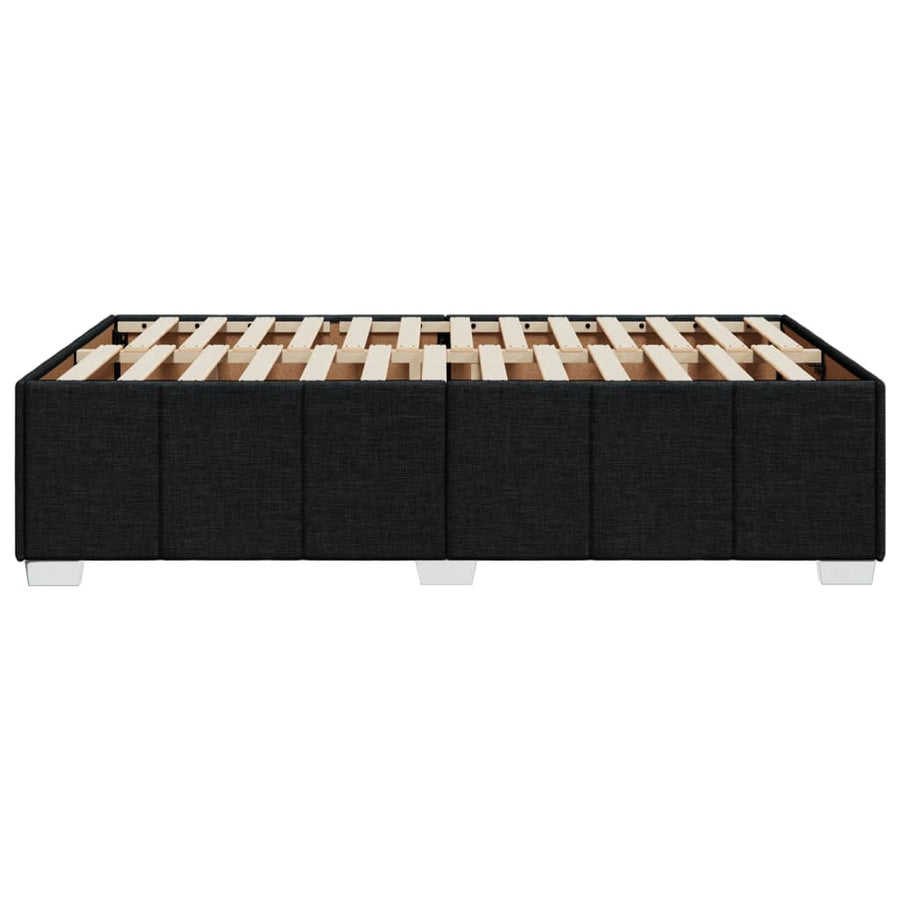 Bedframe zonder matras 120x190 cm stof zwart
