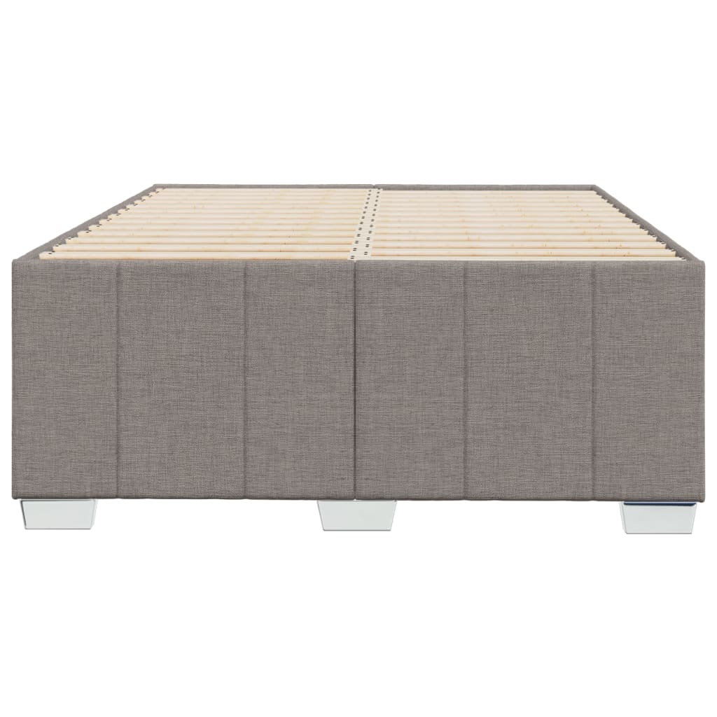 Bedframe stof taupe 120x190 cm