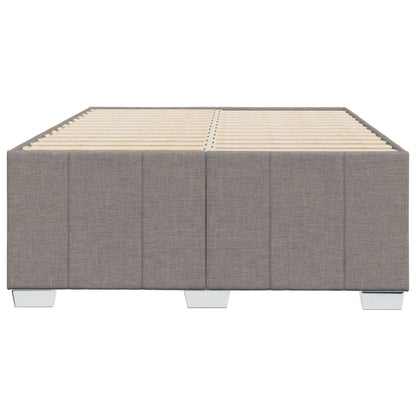 Bedframe stof taupe 120x190 cm