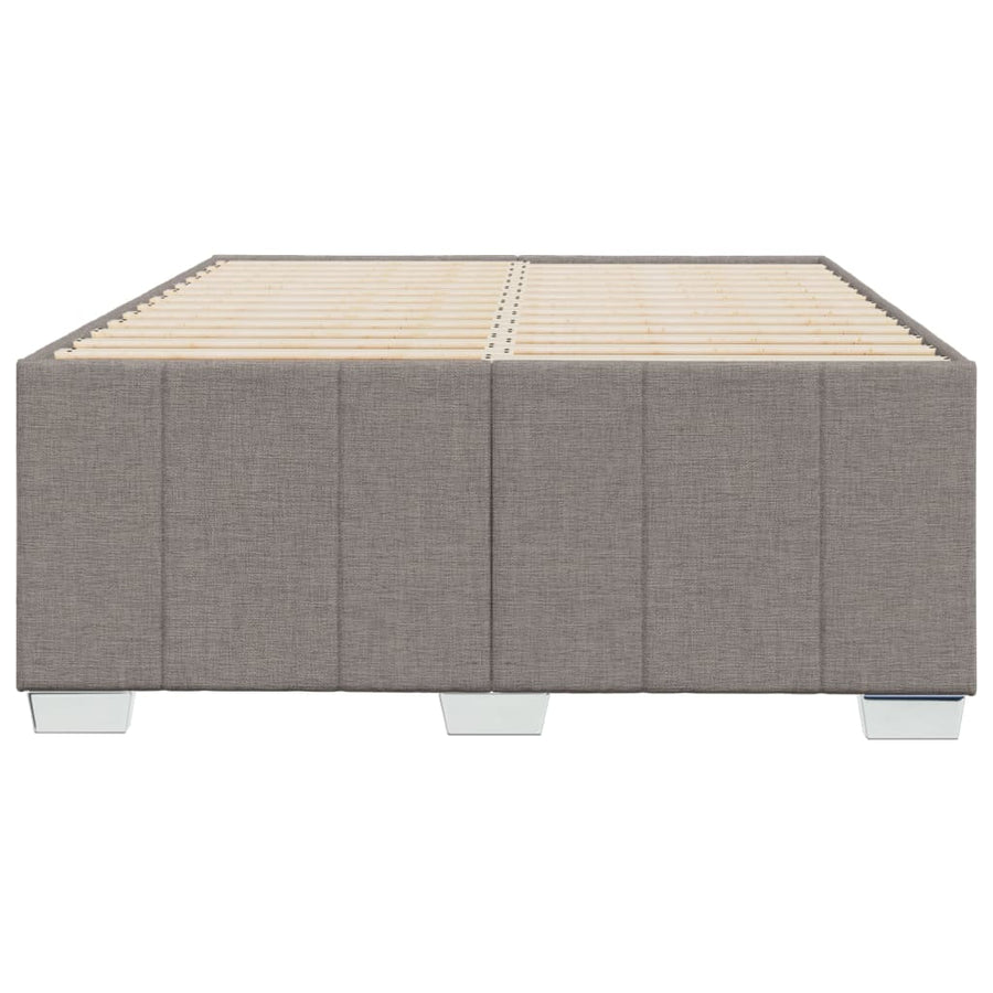 Bedframe stof taupe 120x190 cm
