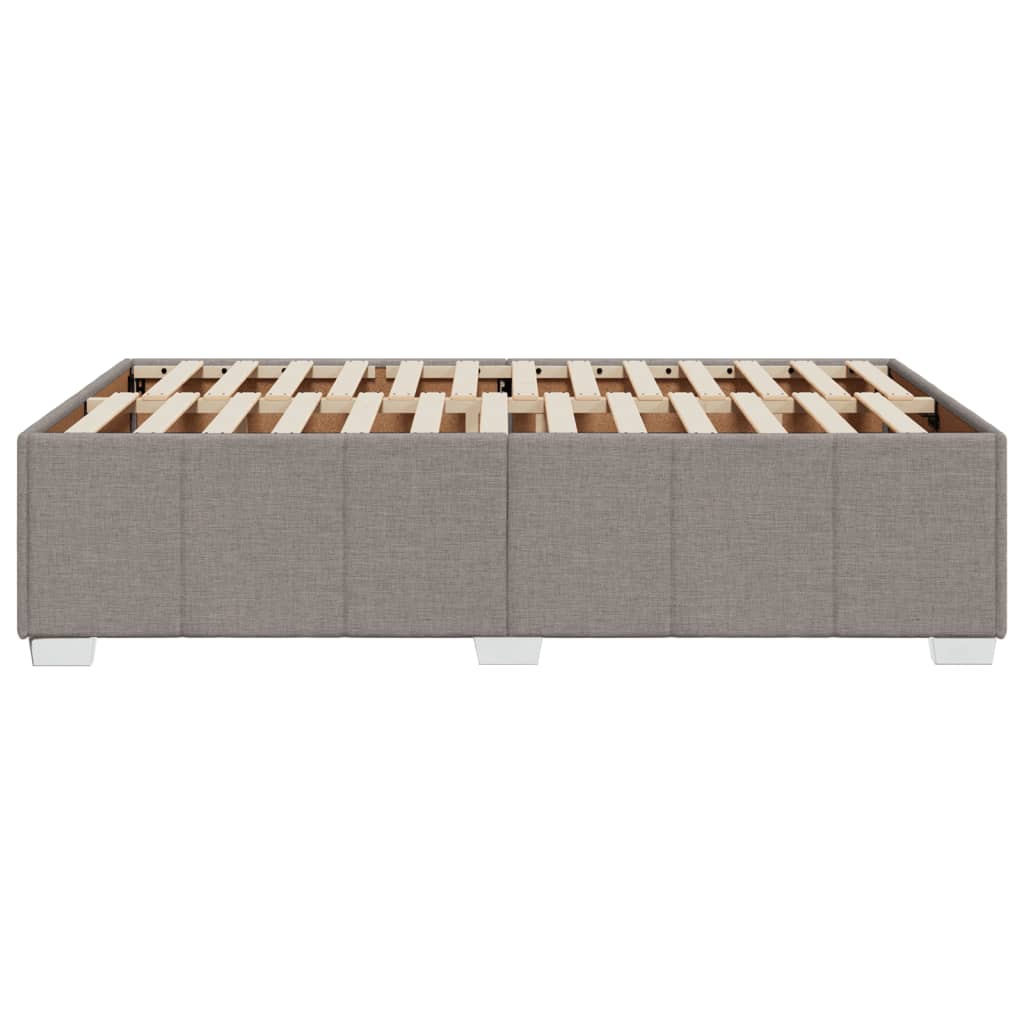 Bedframe stof taupe 120x190 cm